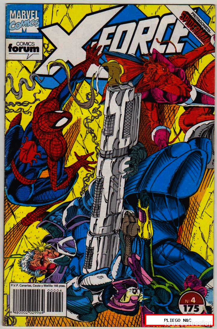 C&oacute;mics: X-Force. Forum 1992. N&ordm; 4 - Foto 1