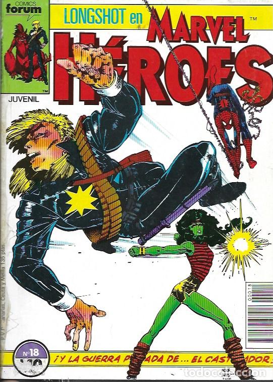 C&oacute;mics: Marvel Heroes. Forum 1987. N&ordm; 18 Longshot - Foto 1