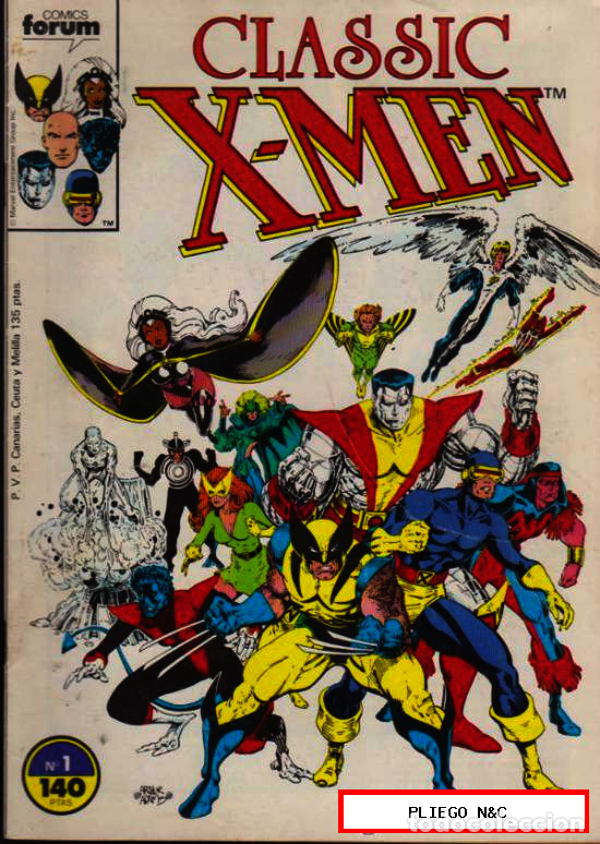 C&oacute;mics: Classic X-Men. Forum 1988. N&ordm; 1 - Foto 1