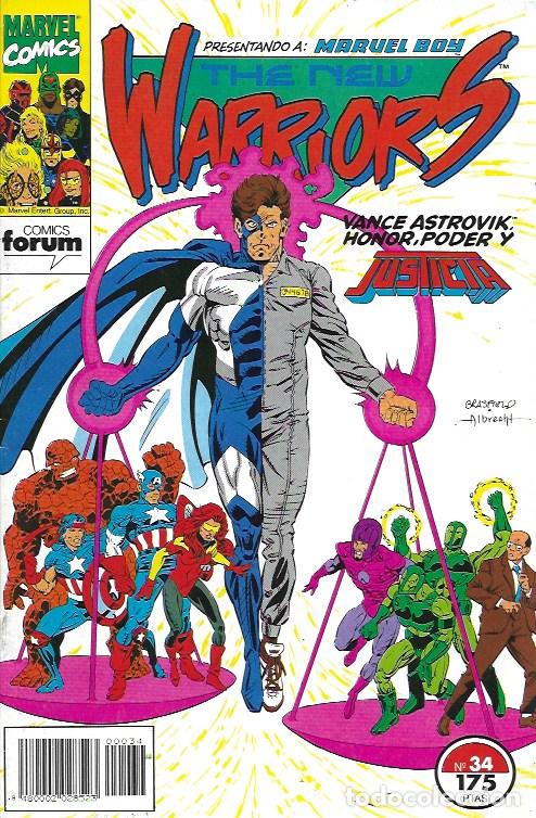 Fumetti: The New Warriors. Forum 1991. N&ordm; 34