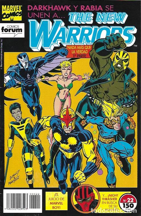 C&oacute;mics: The New Warriors. Forum 1991. N&ordm; 22 - Foto 1
