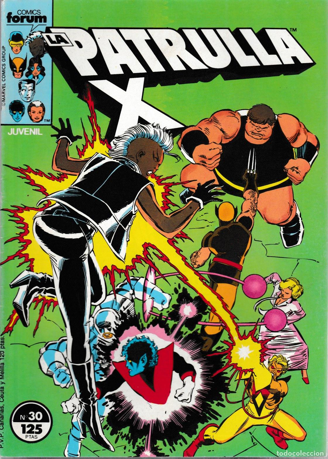Comics : La Patrulla-X. Forum 1985. N&ordm; 30