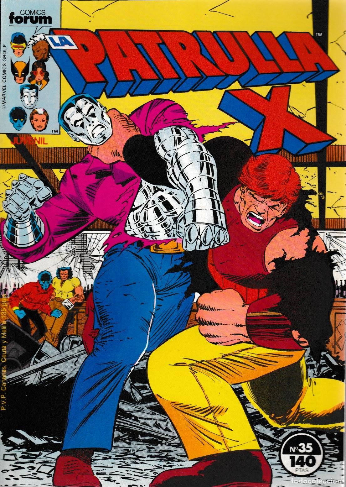 Fumetti: La Patrulla-X. Forum 1985. N&ordm; 35