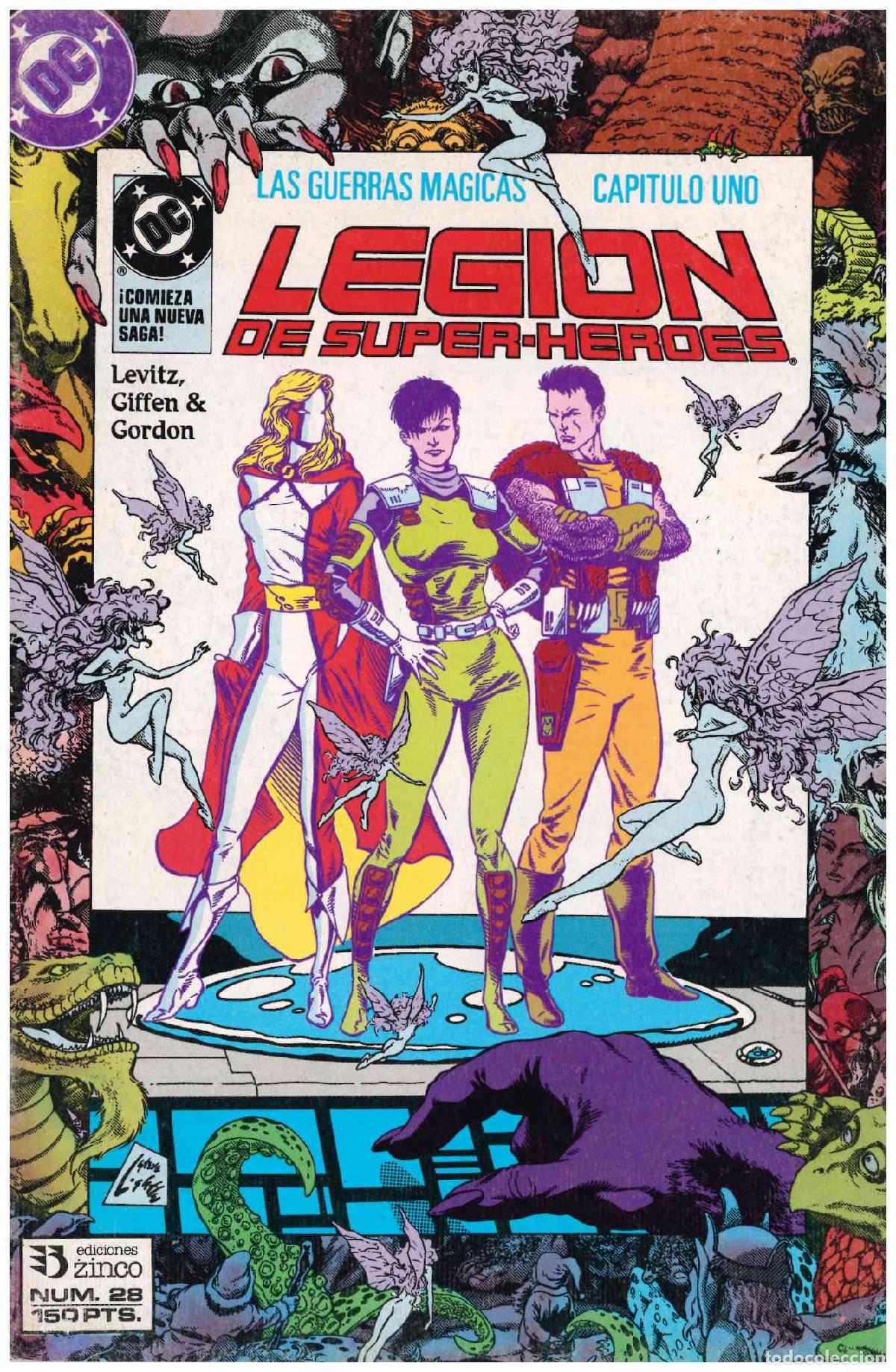 C&oacute;mics: Legi&oacute;n de Super-Heroes. Zinco 1987. N&ordm; 28 - Foto 1
