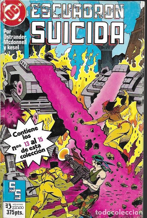 C&oacute;mics: Escuadr&oacute;n Suicida. Zinco 1989. Colecci&oacute;n completa (4 tomos) - Foto 1