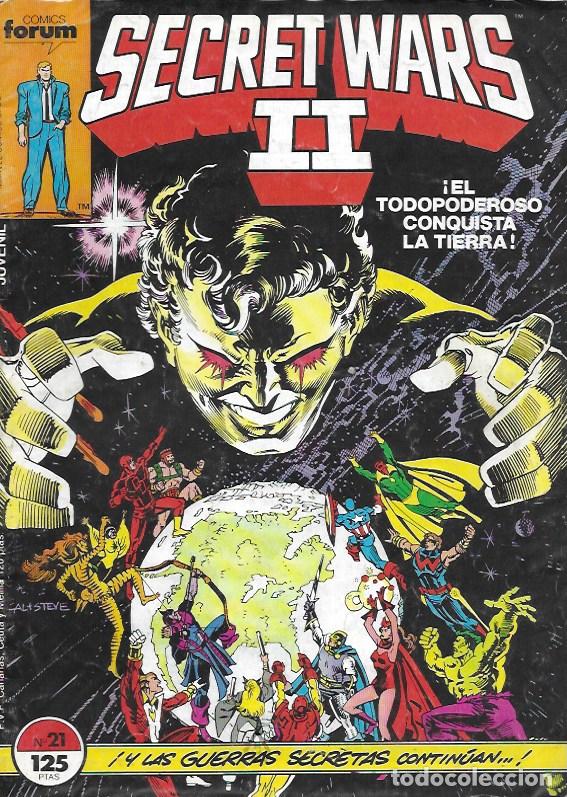 C&oacute;mics: Secret Wars II. Forum 1985. N&ordm; 21 - Foto 1