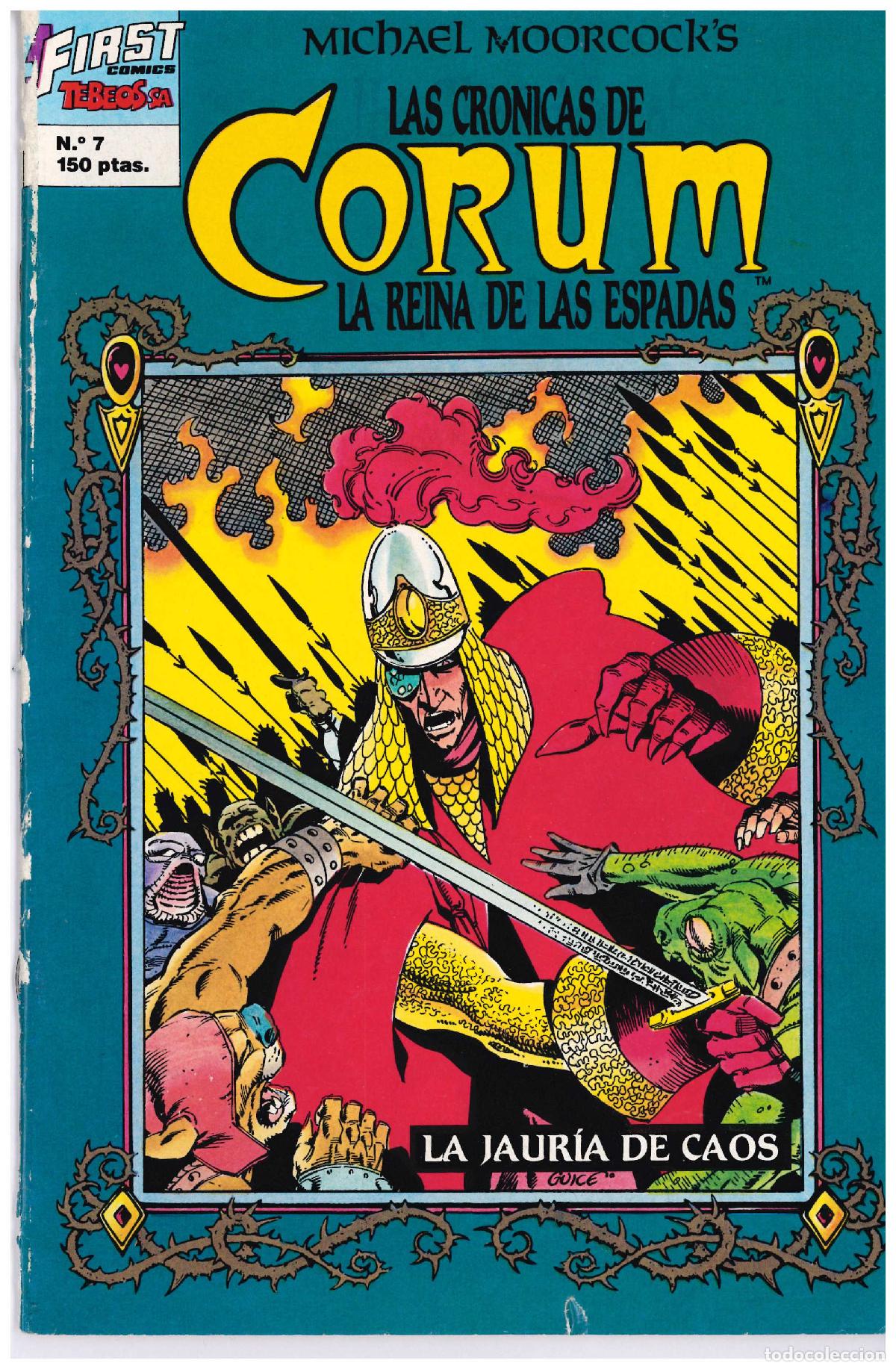 C&oacute;mics: Las Cr&oacute;nicas de Corum. Ediciones B 1988. N&ordm; 7 - Foto 1