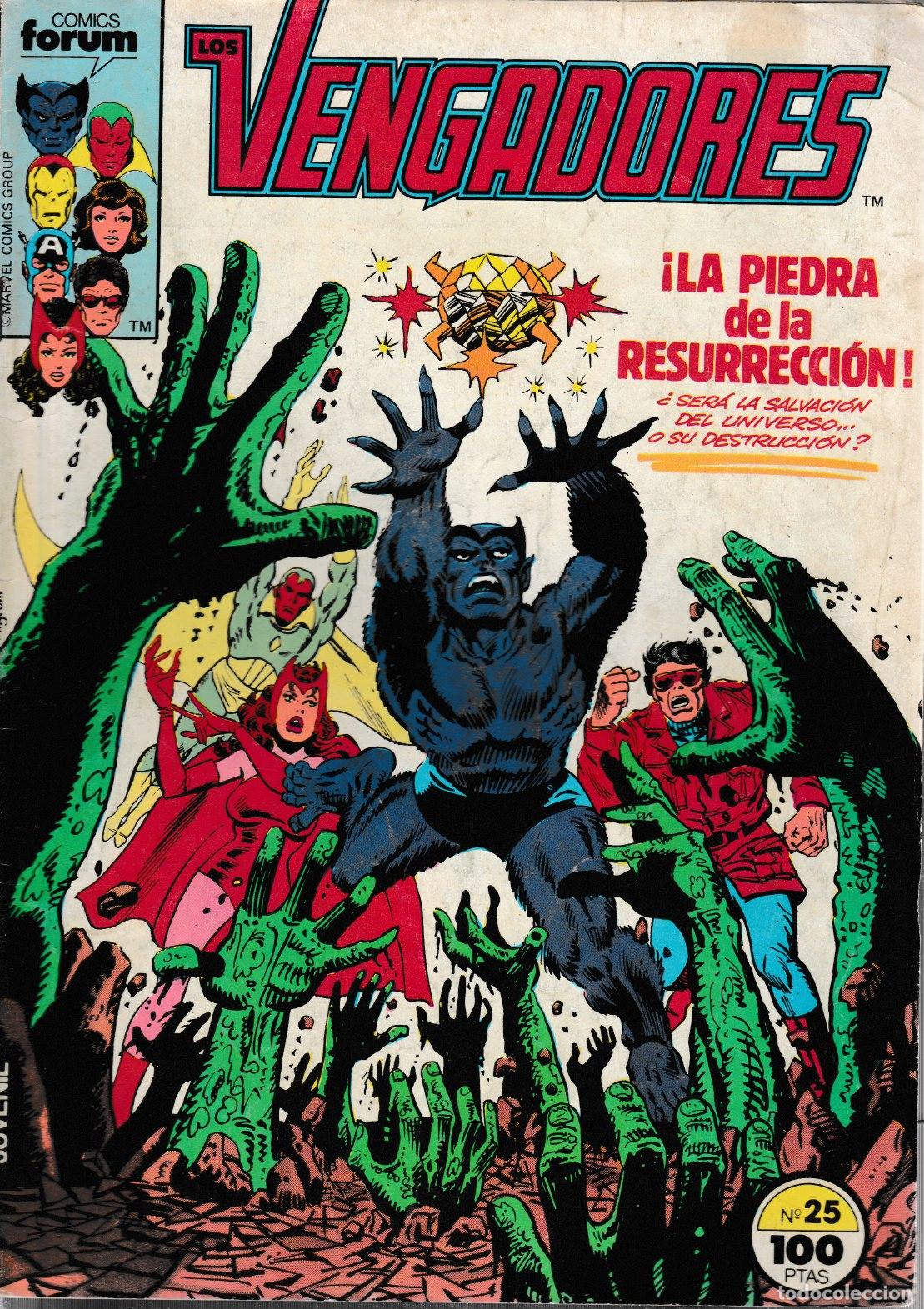 C&oacute;mics: Los Vengadores. Forum 1983. N&ordm; 25 - Foto 1