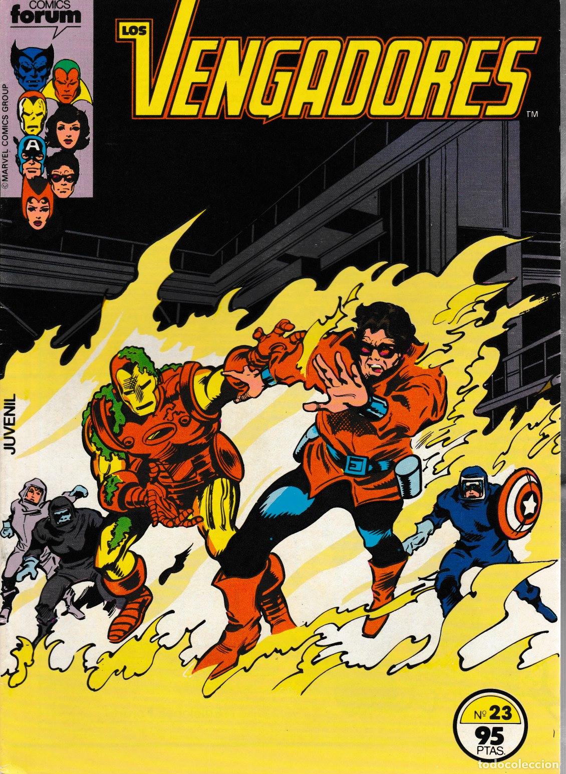 C&oacute;mics: Los Vengadores. Forum 1983. N&ordm; 23 - Foto 1