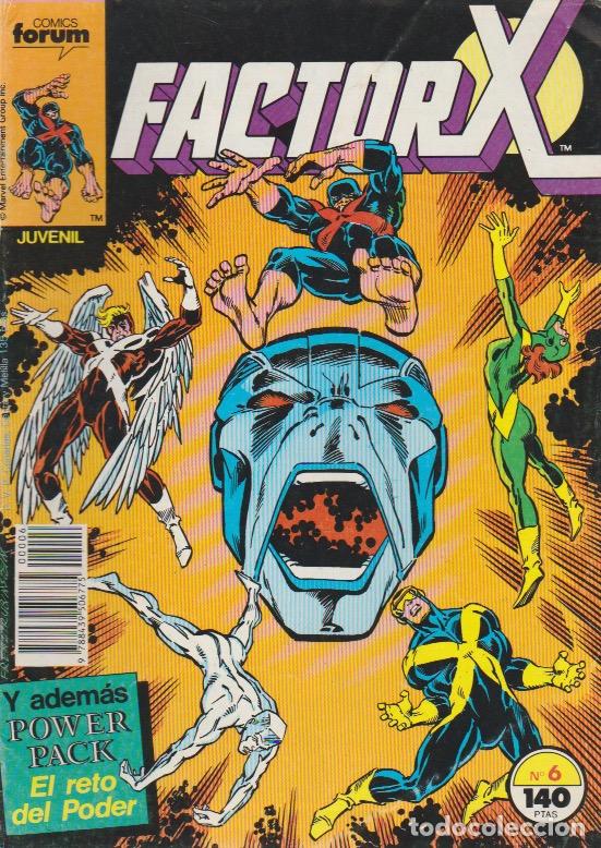 C&oacute;mics: Factor X. Forum 1988. N&ordm; 6 - Foto 1