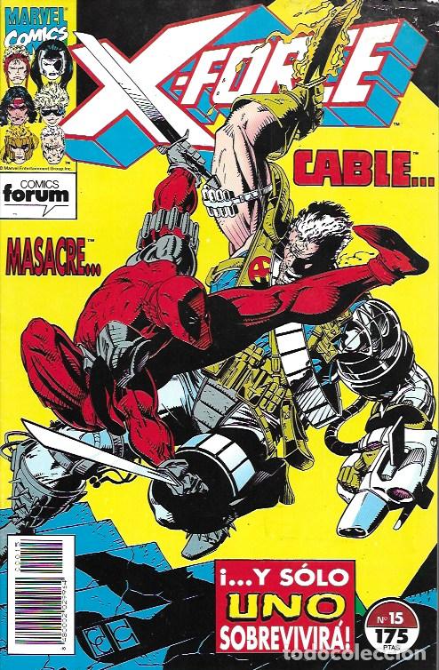 C&oacute;mics: X-Force. Forum 1992. N&ordm; 15 - Foto 1