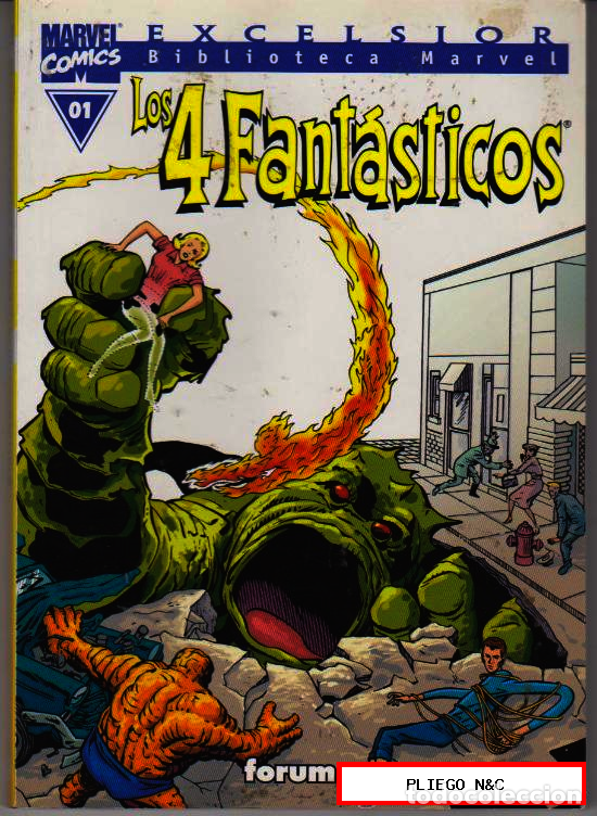 C&oacute;mics: Biblioteca Marvel: Los 4 Fant&aacute;sticos. Forum 1999. Extra 1 - Foto 1