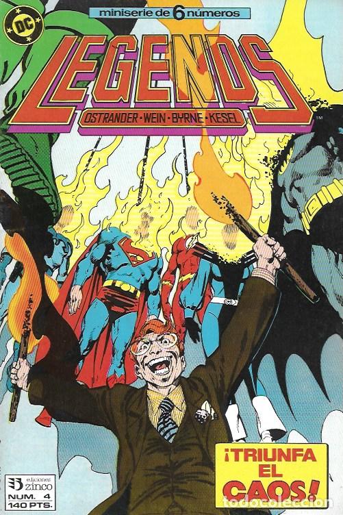 Comics : Legends. Zinco 1987. N&ordm; 4