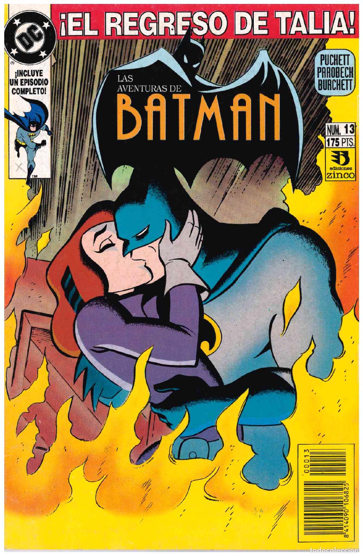 C&oacute;mics: Las Aventuras de Batman. Zinco 1993. N&ordm; 13 - Foto 1