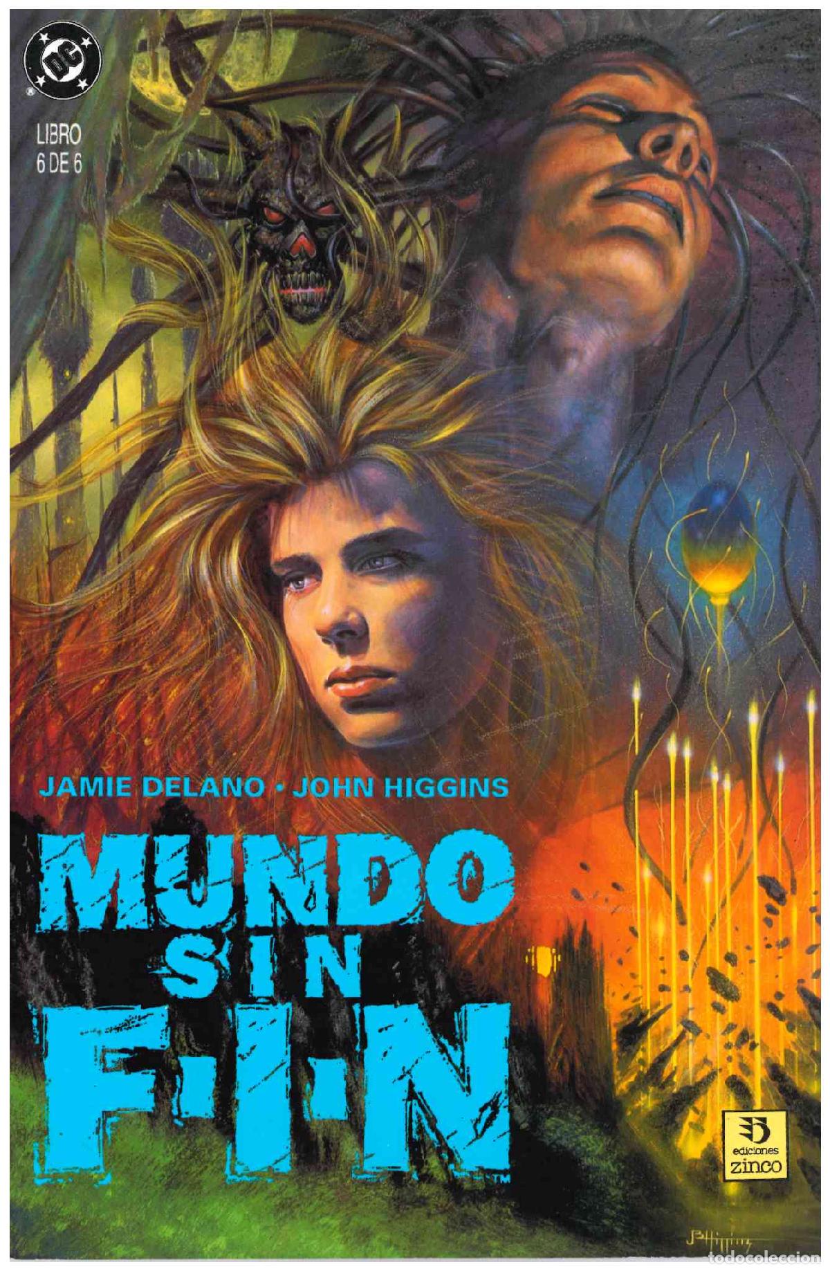 Comics : Mundo sin fin. Zinco 1992. N&ordm; 6