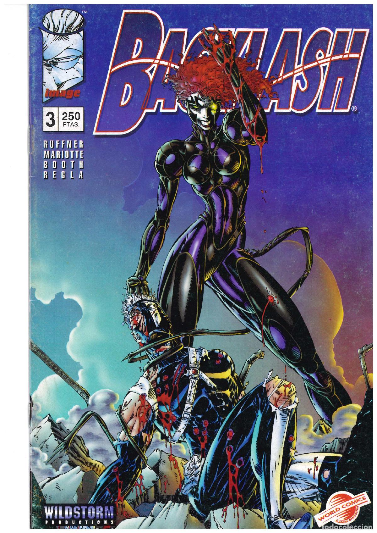 C&oacute;mics: Backlash. World Comics 1995. N&ordm; 3 - Foto 1