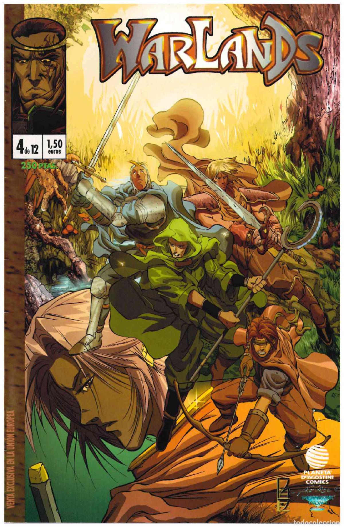 Fumetti: Warlands. Planeta De Agostini 2001. N&ordm; 4