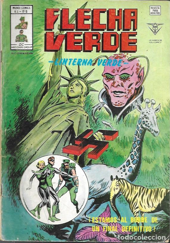 C&oacute;mics: Flecha Verde. V&eacute;rtice 1978. N&ordm; 6 - Foto 1