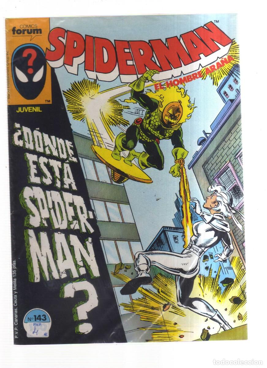 C&oacute;mics: SPIDERMAN EL HOMBRE ARA&Ntilde;A FORUM N,143 - Foto 1