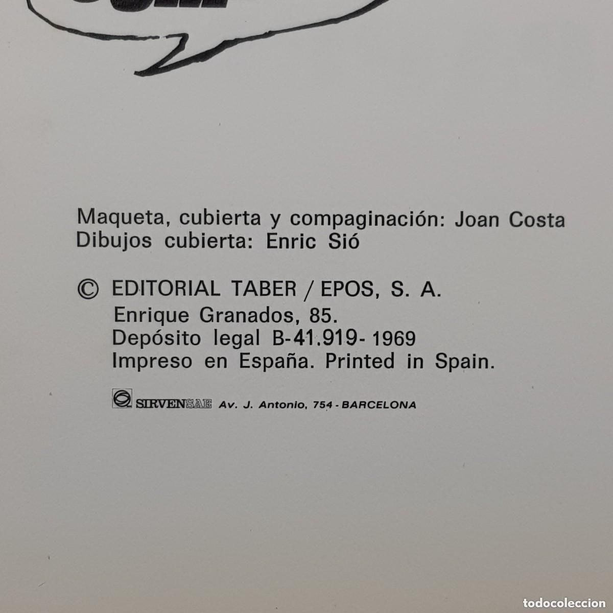 C&oacute;mics: * LOS HEROES DE PAPEL * LUIS GASCA * EDITORIAL TABER 1969 * - Foto 3