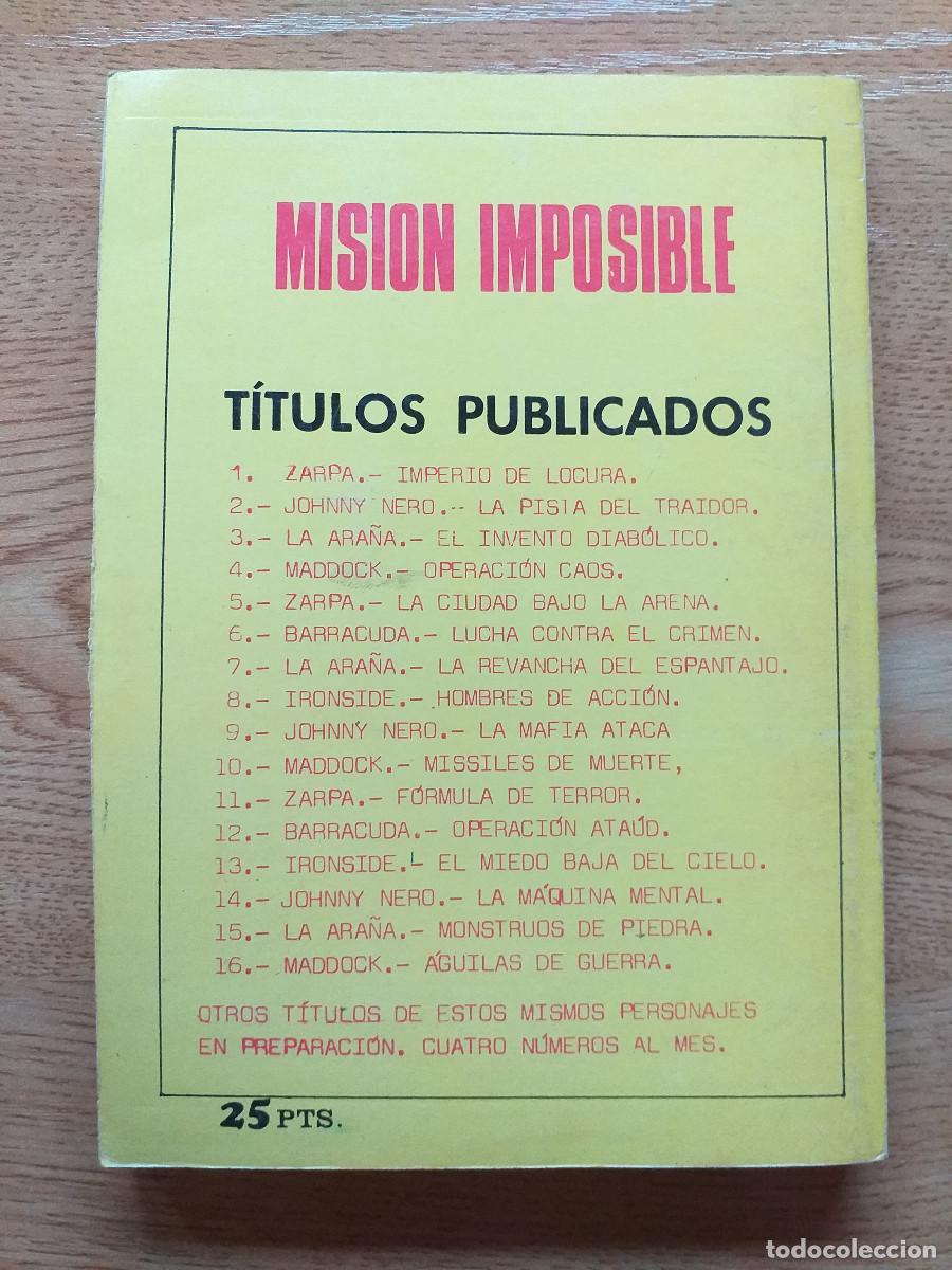 C&oacute;mics: MISI&Oacute;N IMPOSIBLE - N&ordm; 15 - LA ARA&Ntilde;A - M&Oacute;NSTRUOS DE PIEDRA - EUREDIT - Foto 2