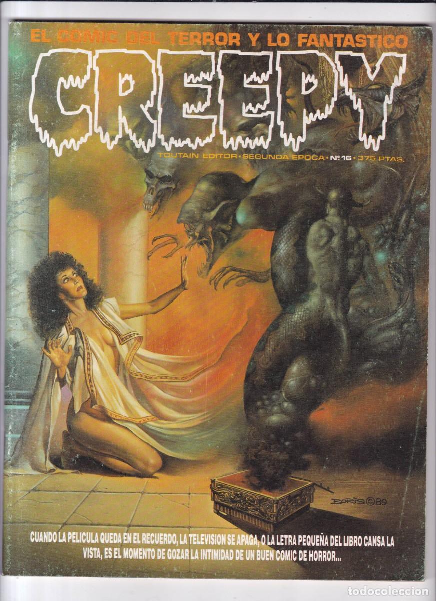 Comics: CREEPY - N&ordm; 16 / 2&ordf; EPOCA - TERROR Y FANTAS&Iacute;A - TOUTAIN EDITOR 1990