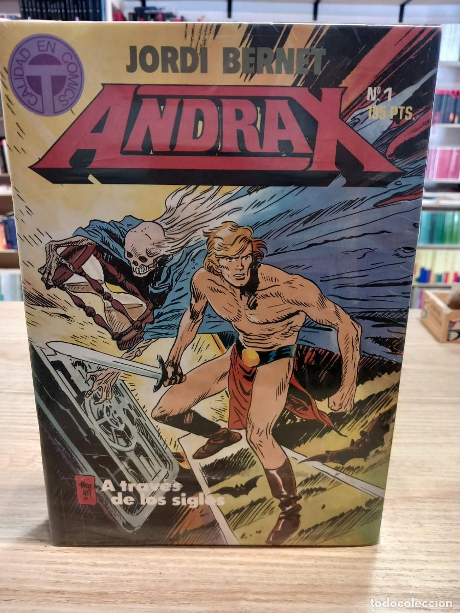 C&oacute;mics: ANDRAX JORDI BERNET 12 EJEMPLARES - Foto 1