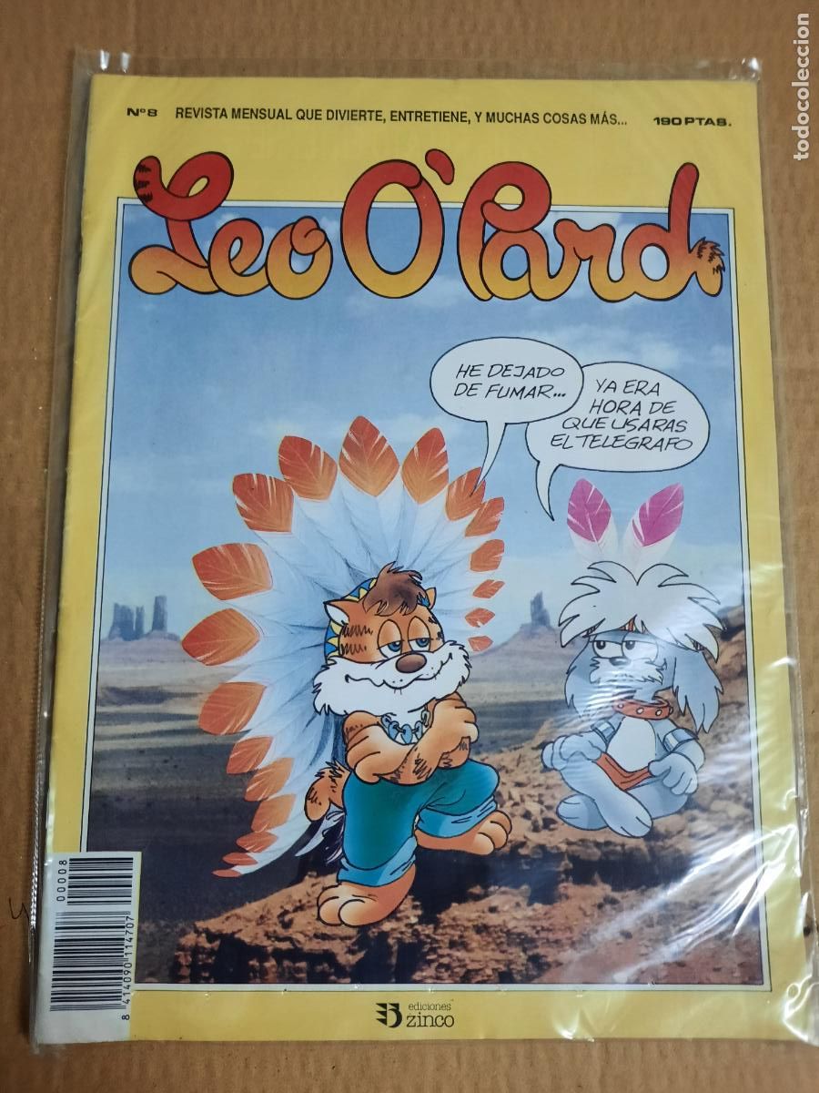 C&oacute;mics: LEO OPARD - N&ordm; 3 y 8 ED. ZINCO - Foto 2