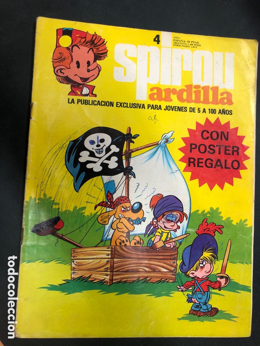 C&oacute;mics: COMIC SPIROU ARDILLA N&ordm; 4 EDITORIAL MUNDIS - Foto 1
