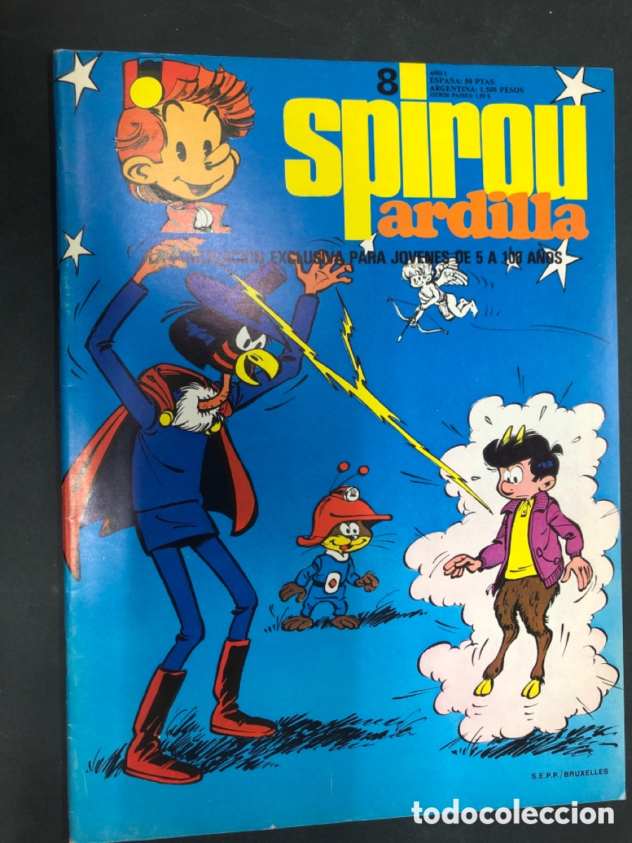C&oacute;mics: COMIC SPIROU ARDILLA N&ordm; 8 EDITORIAL MUNDIS - Foto 1