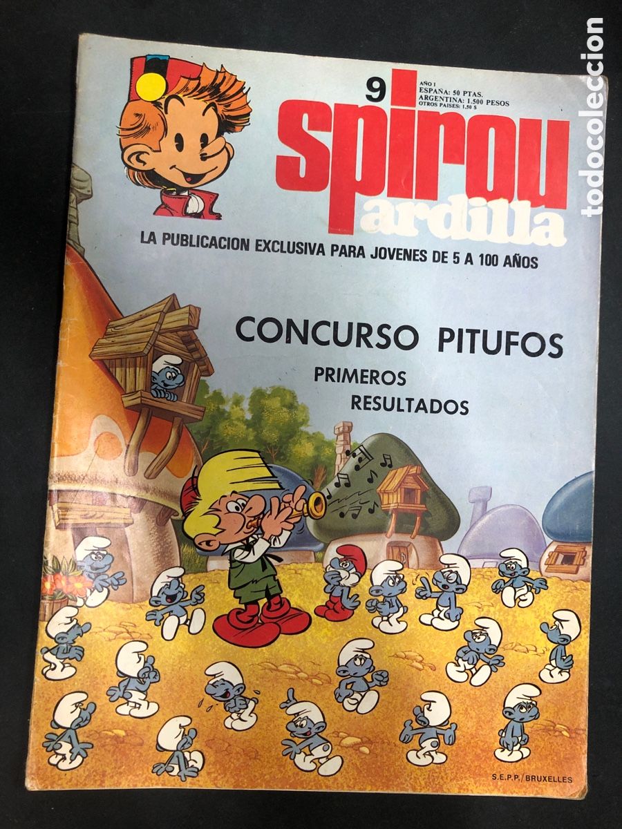 C&oacute;mics: COMIC SPIROU ARDILLA N&ordm; 9 EDITORIAL MUNDIS - Foto 1