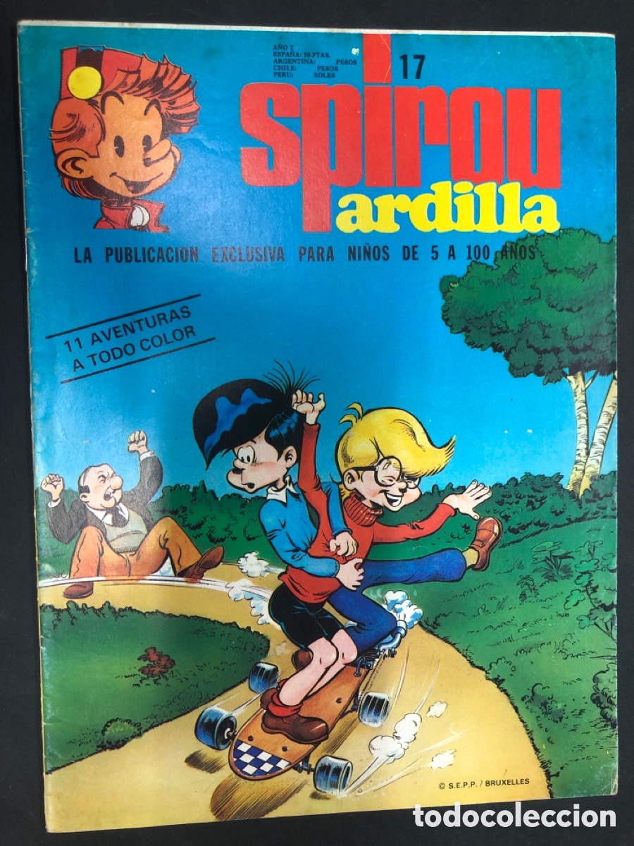 C&oacute;mics: COMIC SPIROU ARDILLA N&ordm; 17 EDITORIAL MUNDIS - Foto 1