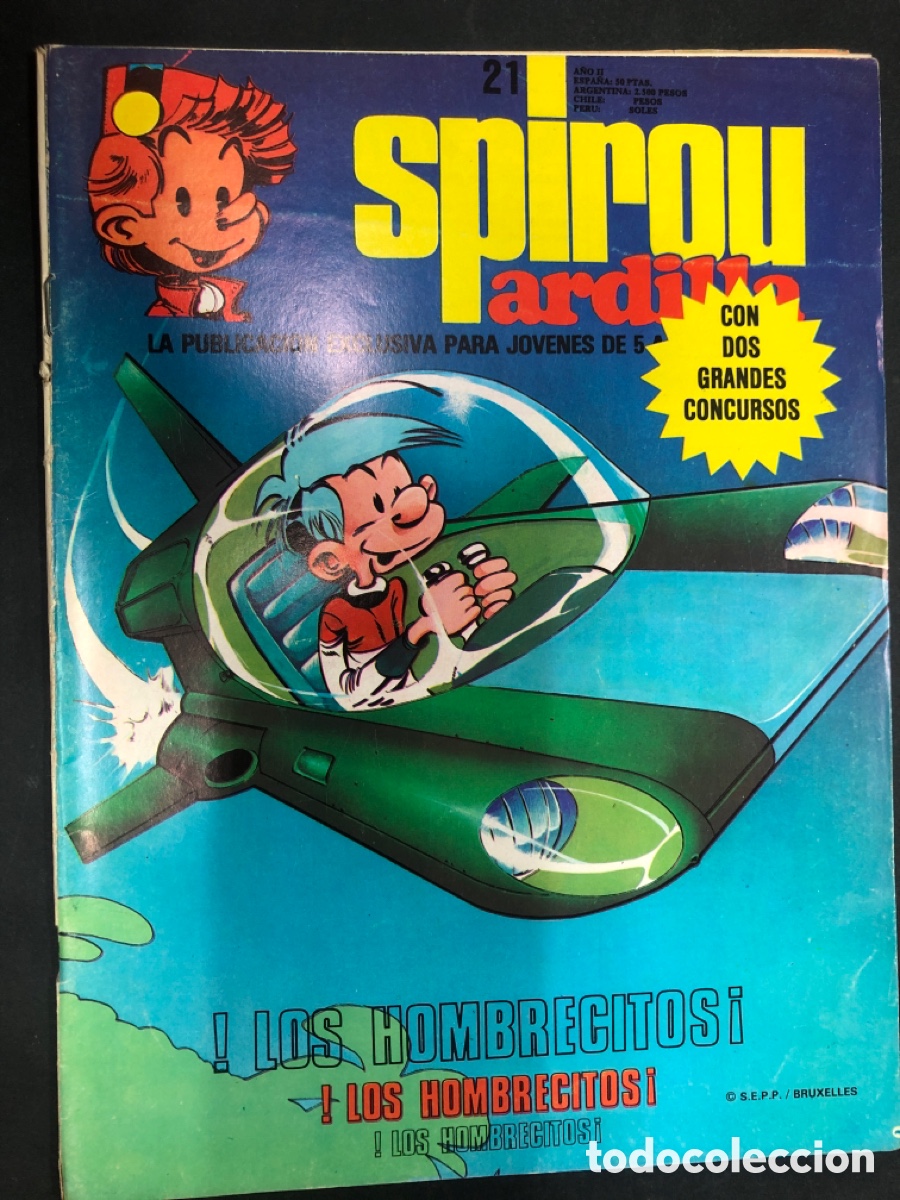 C&oacute;mics: COMIC SPIROU ARDILLA N&ordm; 21 EDITORIAL MUNDIS - Foto 1