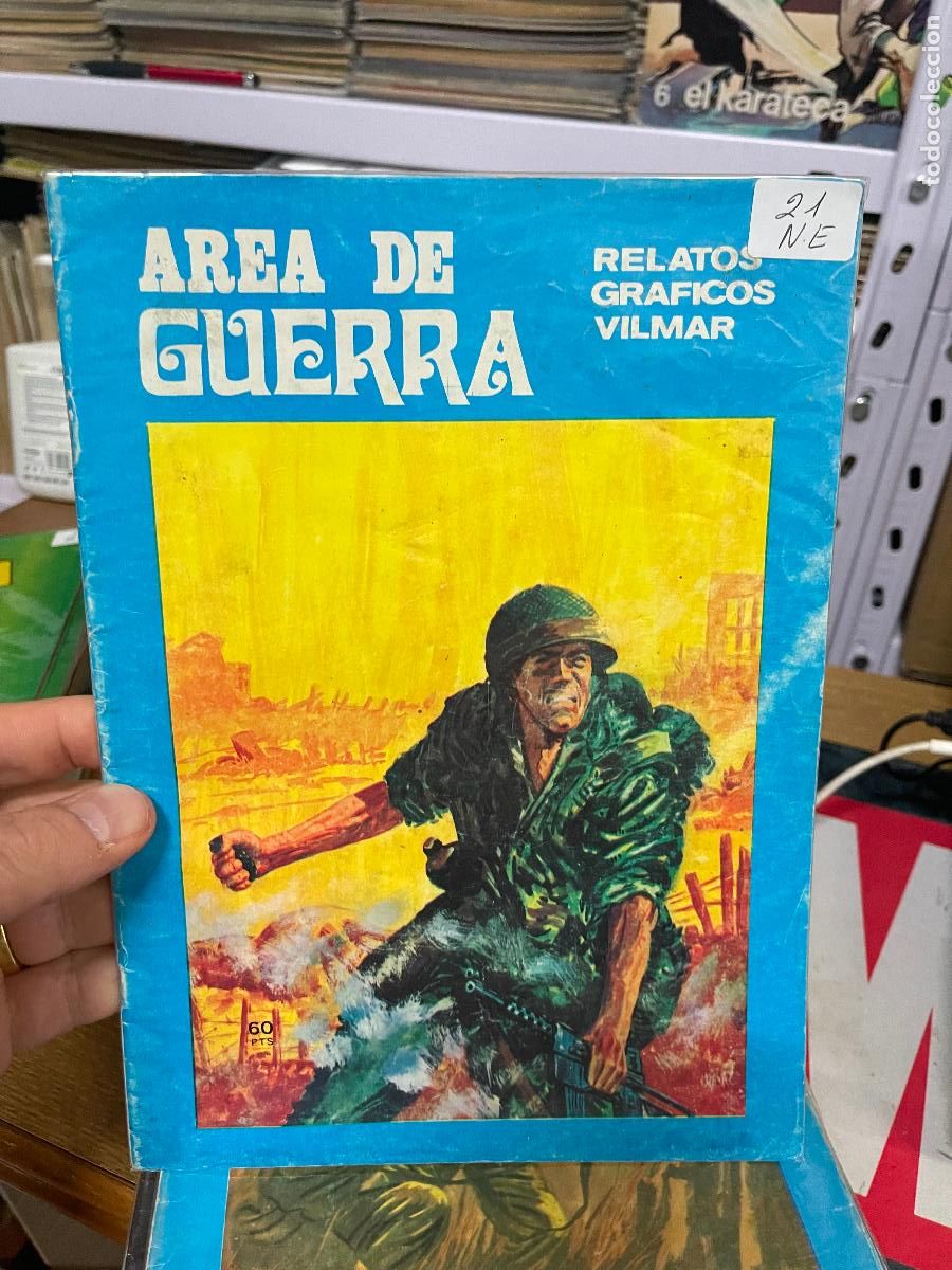C&oacute;mics: AREA DE GUERRA EDITORIAL VILMAR NUMERO 21 NORMAL ESTADO - Foto 1