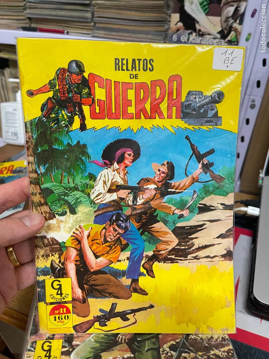 Comics: RELATOS DE GUERRA EDITORIAL VILMAR NUMERO 11 NORMAL ESTADO