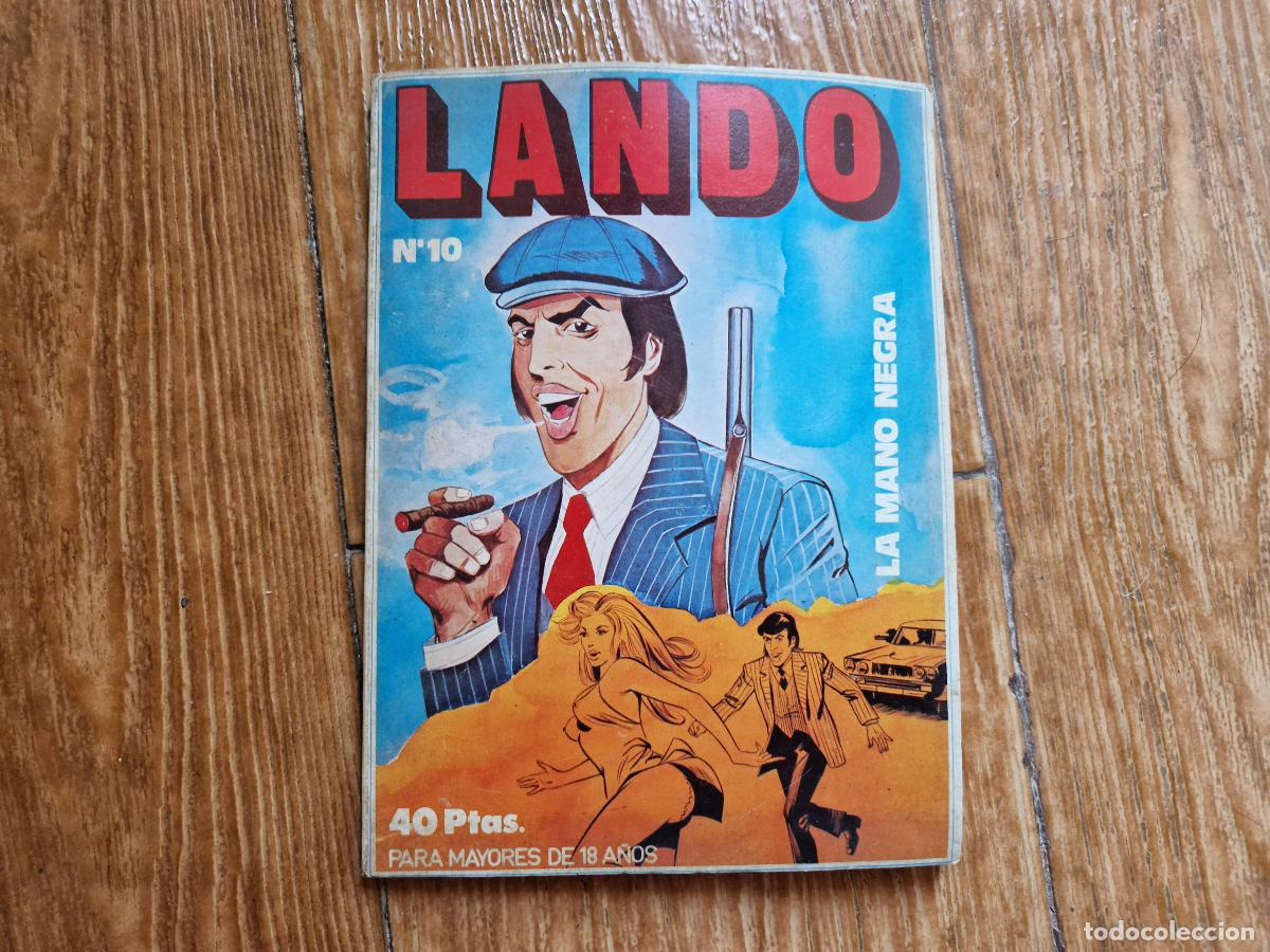 C&oacute;mics: LANDO N&ordm; 10 LA MANO NEGRA EDICIONES ACTUALES - Foto 1