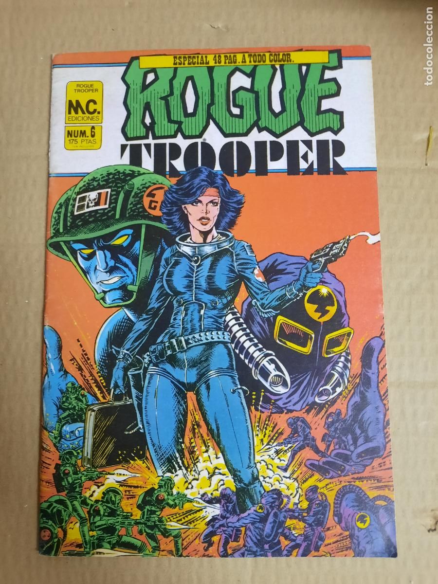 C&oacute;mics: ROGUE TROOPER N&ordm; 6, 8 Y 9 - ED. MC - Foto 1