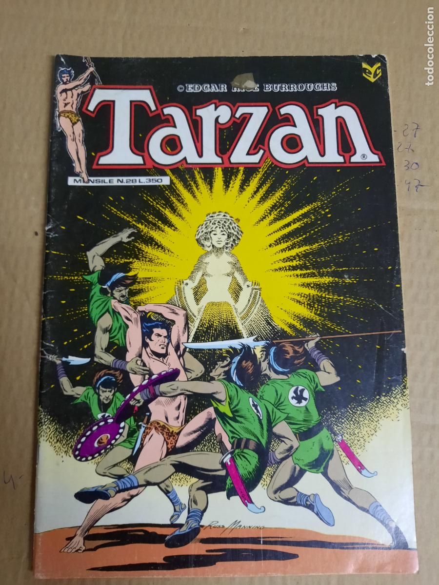 C&oacute;mics: TARZ&Aacute;N N&ordm; 28 EDICIONES EC - Foto 1