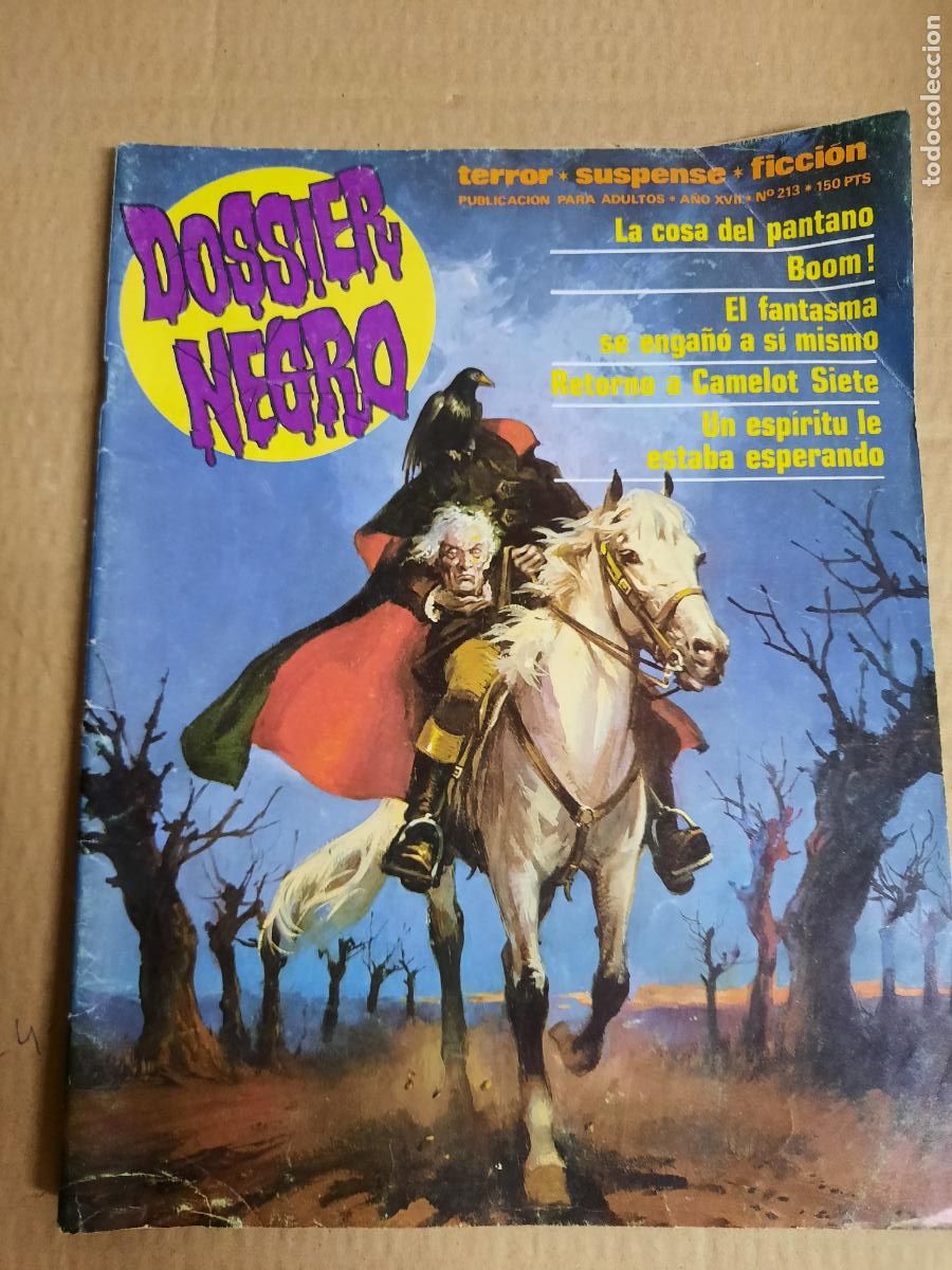 C&oacute;mics: DOSSIER NEGRO N&ordm; 177 182, 211, 213 y 215 - Foto 4