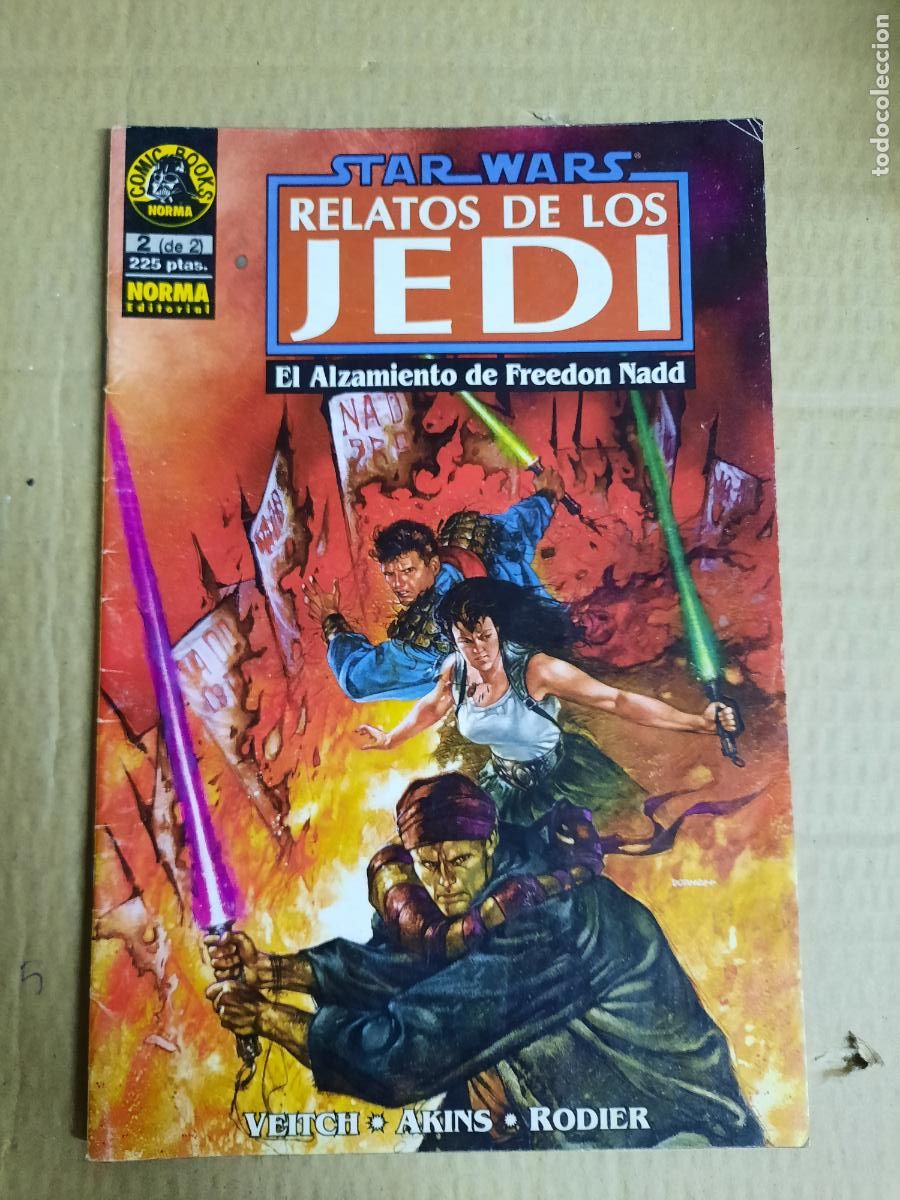 C&oacute;mics: RELATOS DE LOS JEDI - STAR WARS- N&ordm; 2 DE 2 - ED. NORMA - Foto 1