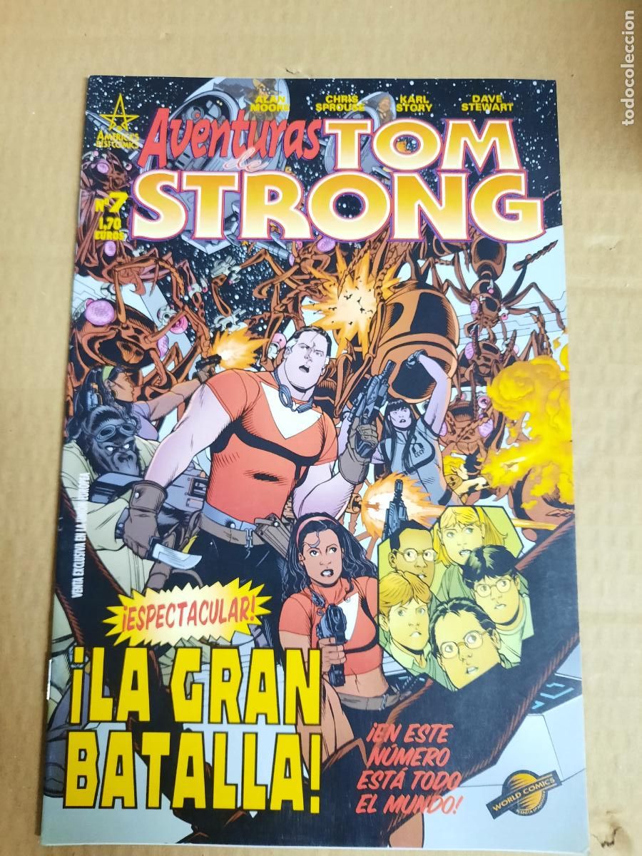 C&oacute;mics: AVENTURAS DE TOM STRONG N&ordm; 7 AMERICAS BEST COMICS - Foto 1