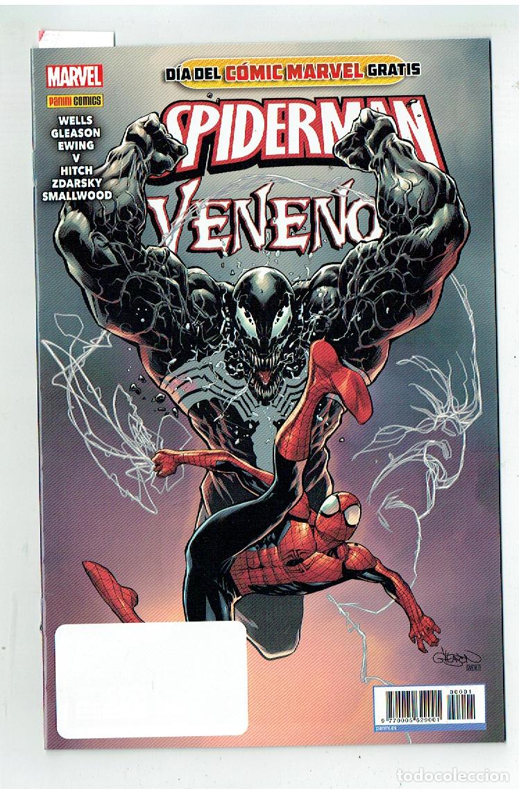 C&oacute;mics: SPIDERMAN VENENO. PANINI. N&ordm; 1. D&Iacute;A DEL C&Oacute;MIC GRATIS. (P/B20) - Foto 1