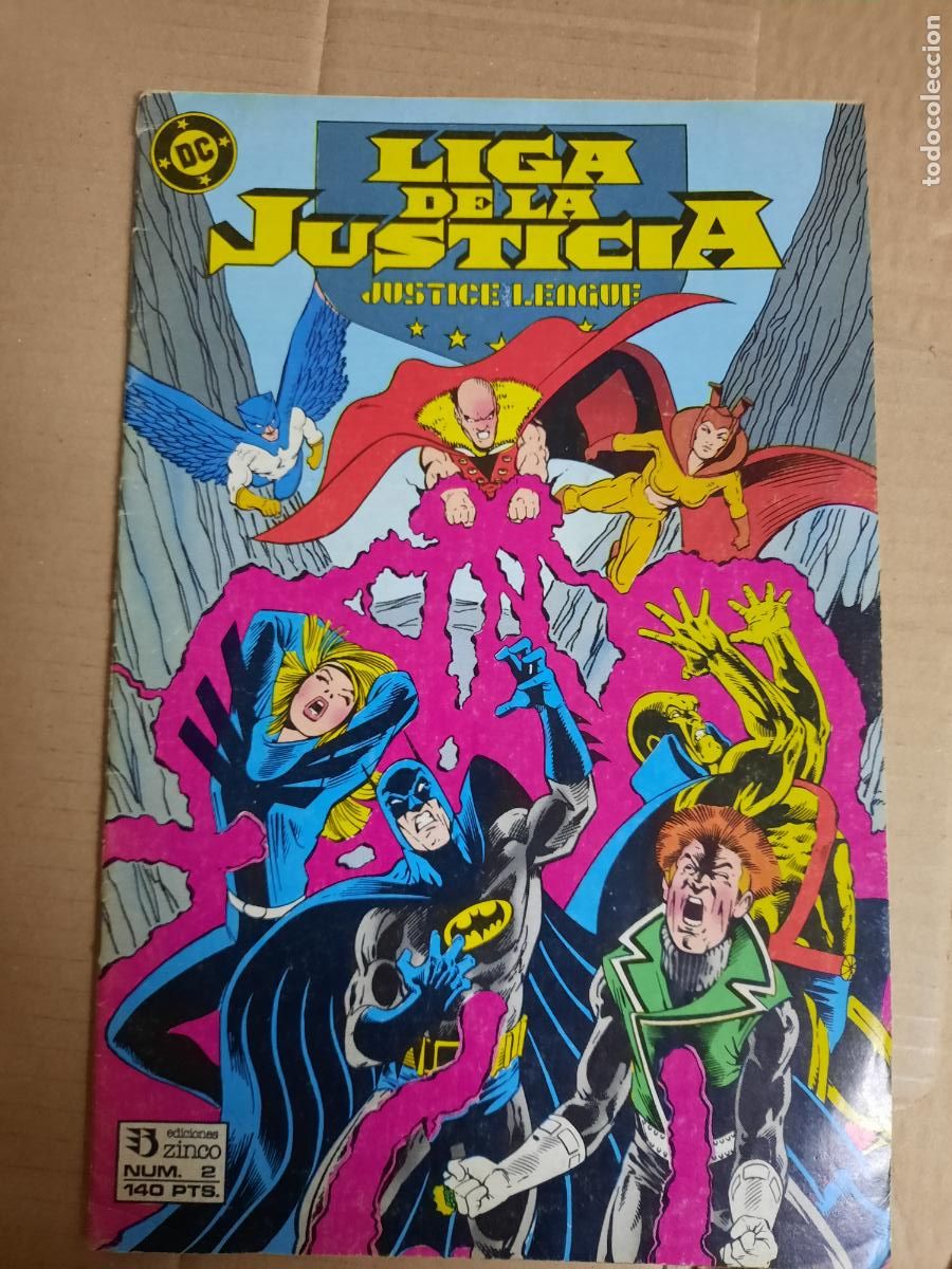 C&oacute;mics: LIGA DE LA JUSTICIA N&ordm; 2 - ED. ZINCO - Foto 1