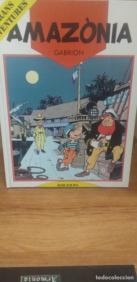 C&oacute;mics: AMAZONIA - GRANS AVENTURES - N&ordm; 2 - BARCANOVA 1990 - TEXTO EN CATALAN - - Foto 1