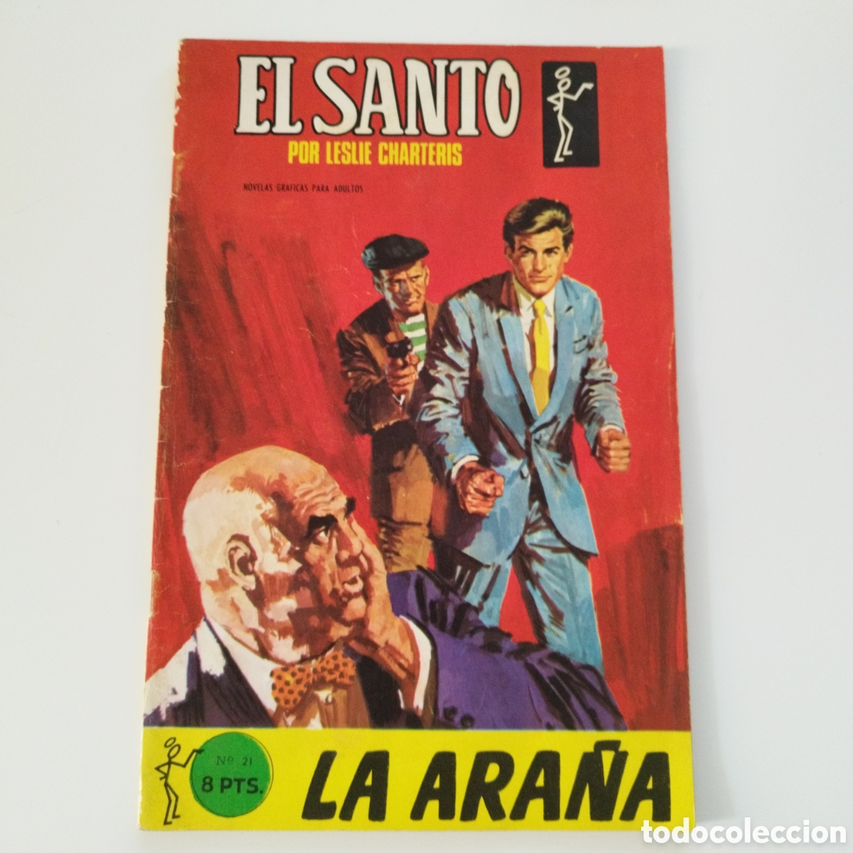 Comics: EL SANTO / # 21 / LA ARA&Ntilde;A / ED. SEMIC / 1966 /