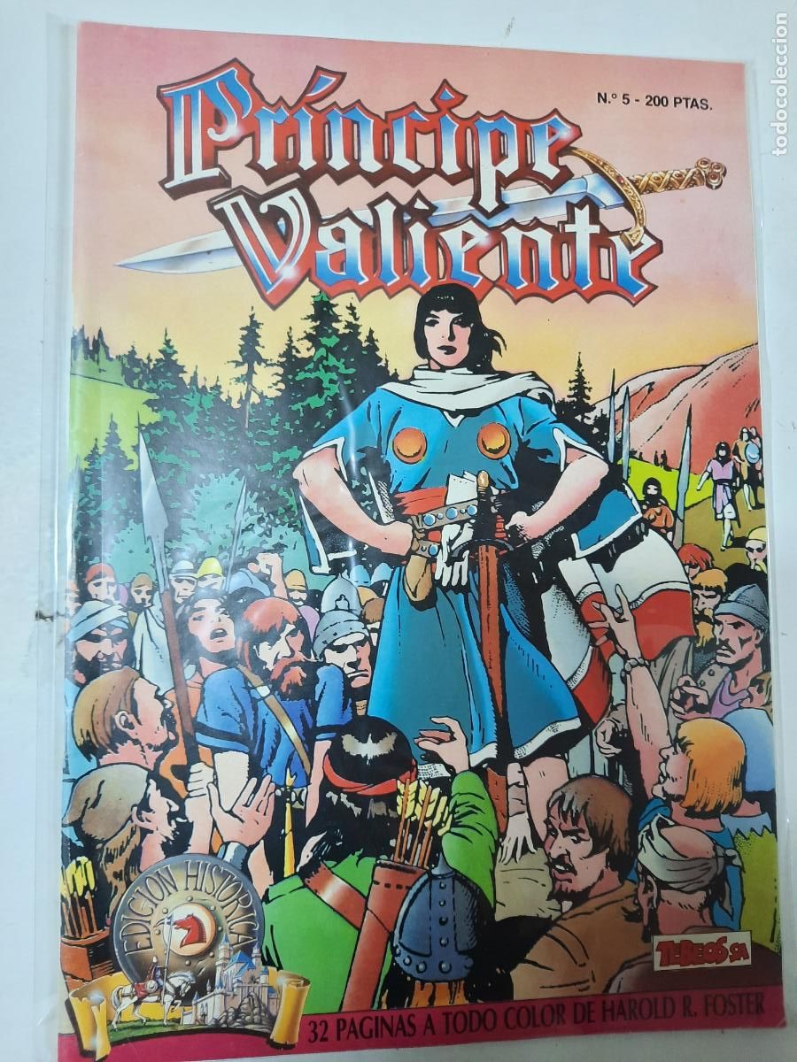 C&oacute;mics: PR&Iacute;NCIPE VALIENTE N&ordm; 5 ED. TEBEOS SA - Foto 1