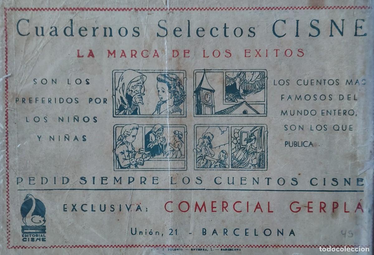 C&oacute;mics: ANTIGUO LOTE de 3 EJEMPLARES (COLECCI&Oacute;N CISNE ) 1941 de GERPLA EDICIONES - Foto 2