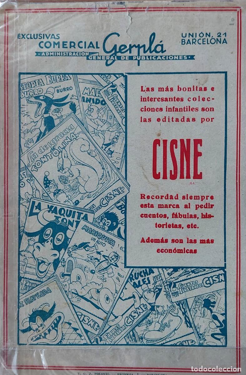 C&oacute;mics: ANTIGUO LOTE de 3 EJEMPLARES (COLECCI&Oacute;N CISNE ) 1941 de GERPLA EDICIONES - Foto 6