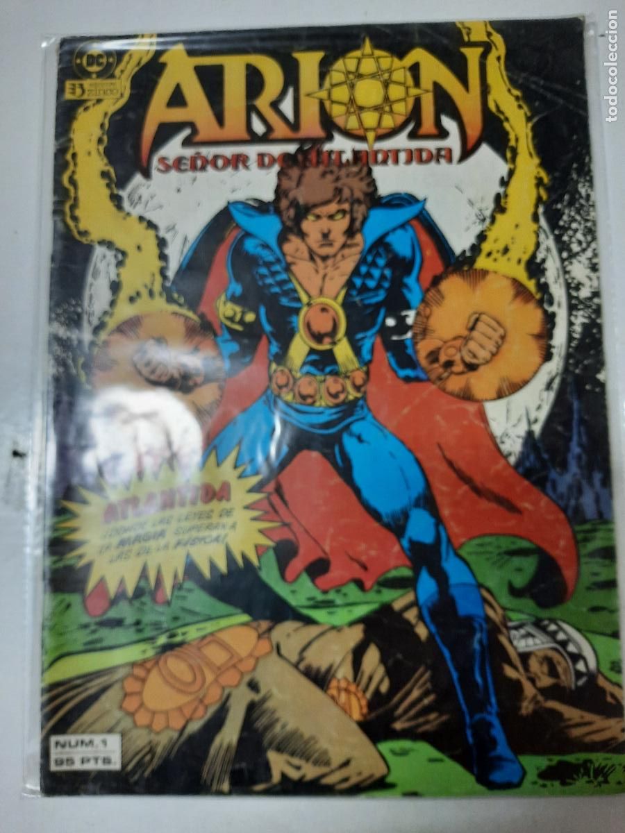C&oacute;mics: ARION N&ordm; 1,3 4 Y 6 -ED. ZINCO - Foto 1