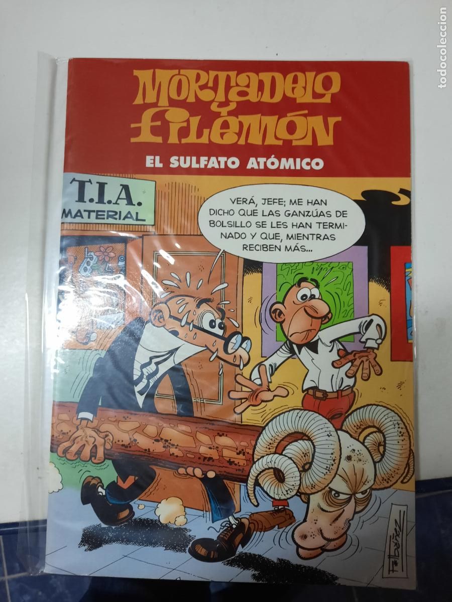 C&oacute;mics: MORTADELO Y FILEM&Oacute;N - EL SULFATO AT&Oacute;MICO - Foto 1